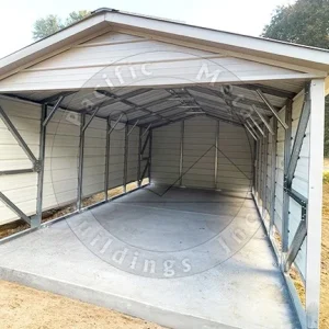 12x20x7 Enclosed Carport