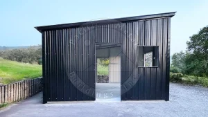 15x25x10/8 Metal Shed