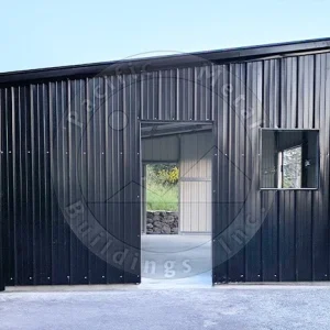 15x25x10/8 Metal Shed