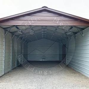 16x35x9 Vertical Roof Carport