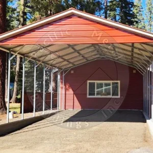 20x30x10 Vertical Roof Carport