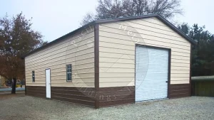 26x40x12 Metal Garage