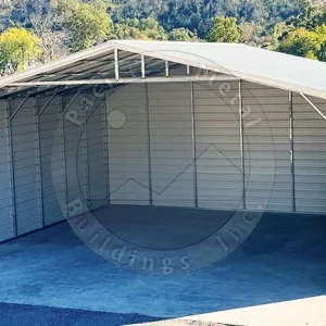 30x50x12 Vertical Roof Carport