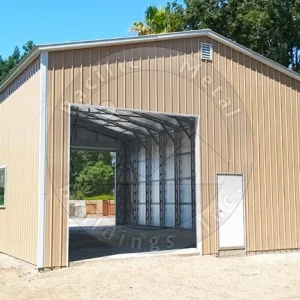 30x50x16 Metal Garage