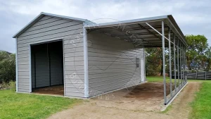 20x30x12 Garage with Lean To