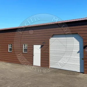 24x60x13 Triple-Wide Metal Garage