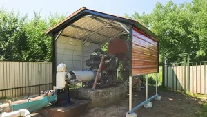 10x10x8 Metal Shed