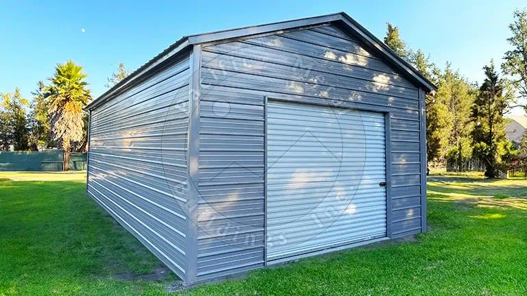 18x30x10 Metal Garage