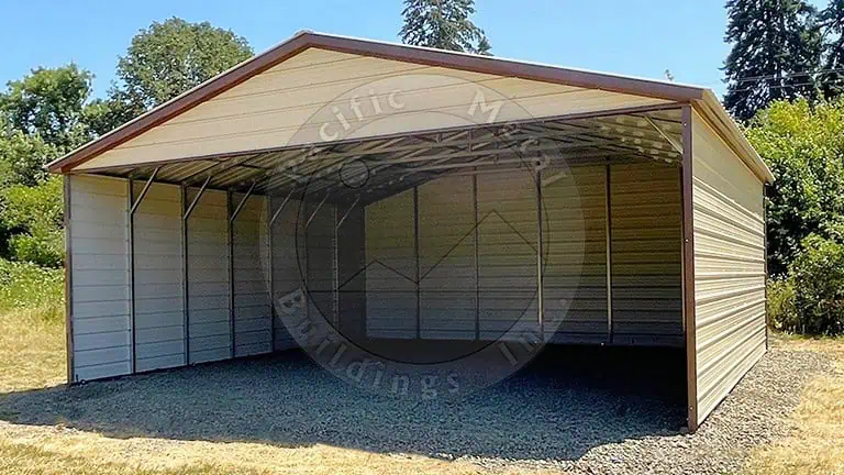 30x30x10 Metal Carport