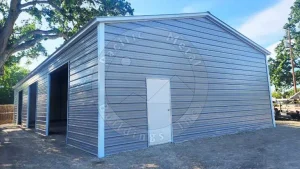 30x75x12 Metal Garage