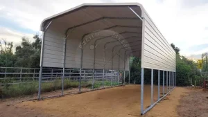 18x40x12 Classical Style Carport